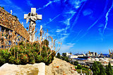 Montjuic Cemetery in Barcelona, Spain