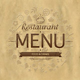 Retro Restaurant Menu Design