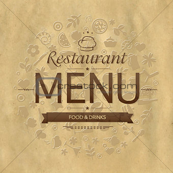 Retro Restaurant Menu Design