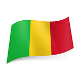 State flag of Mali.