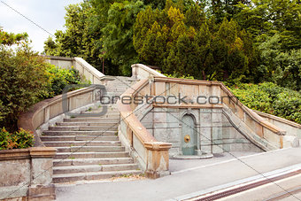 stone staircase 