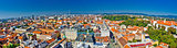 City of Zagreb panoramic view