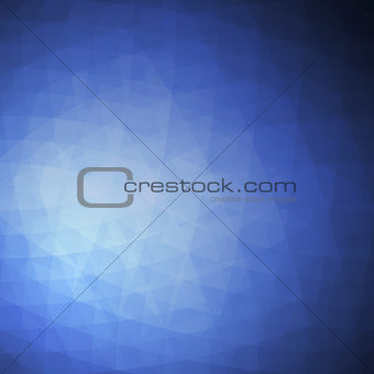 Blue Vector Abstract Geometric Background
