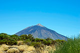 Teide volcano from far