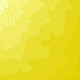 Vector illustration. Yellow mosaic tiled background