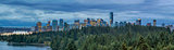 Vancouver BC and Stanley Park Panorama