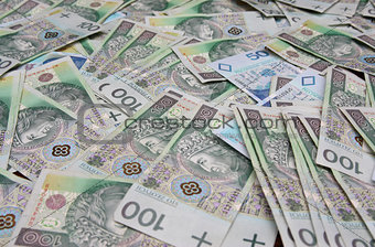 polish zloty banknotes