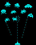 battle with space invaders