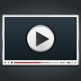 White Video Player