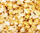Popcorn texture background