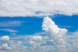 Clouds and blue sky