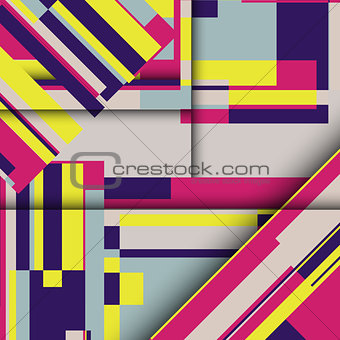 Abstract geometric background 