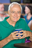 Happy Man with Cup