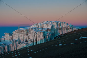 Kilimanjaro Glacier Sunrise 