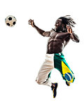 brazilian  black man soccer player