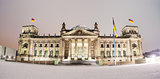Reichstag winter