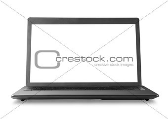 Black laptop
