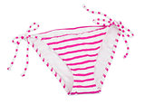 Striped pink Bikini bottom