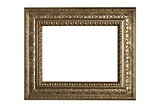 isolated ancient beautiful frame