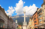 Our Lady statue in Innsbruck, Austria
