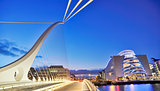 Samuel Beckett Bridge in Dublin