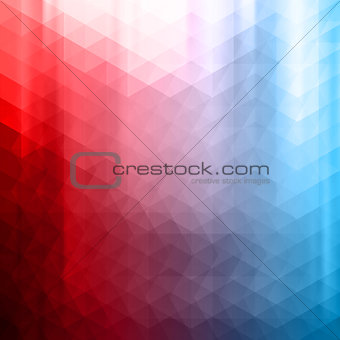 Colored Vector Abstract Geometric Background