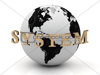 SYSTEM abstraction inscription around earth 