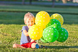 boy with the balloons