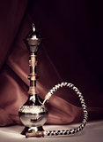 arabian hookah with abstract light. light pen used whilst shot