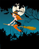 Halloween Witch banner