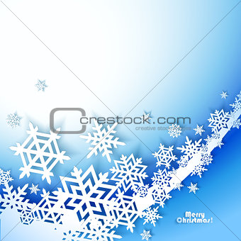 Abstract Christmas winter Background 