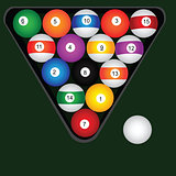 Billiard balls set