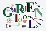 Garden tools text
