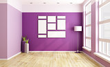 Empty purple room 
