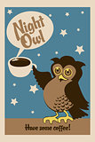 Night owl poster