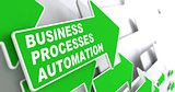 Business Processes Automation Concept.