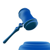 gavel and stand