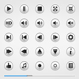 Media Player Buttons