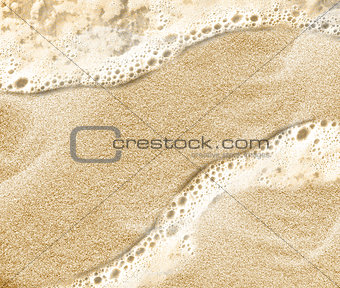 Sand beach water background