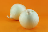 Ripe white onions