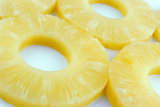 ripe pineapple slices