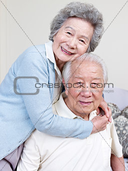 senior asian couple