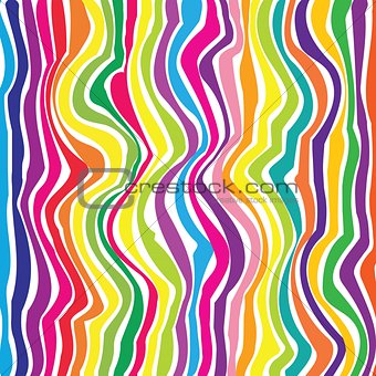 Colorful striped background