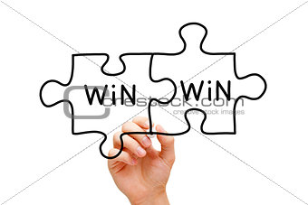Win Win Puzzle Concept
