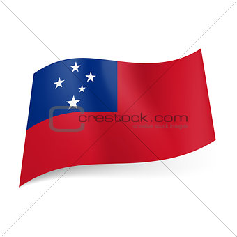State flag of Samoa.