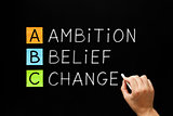 Ambition Belief Change