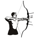 Archer Bow Arrow