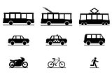 Transportation Icons - Illustration