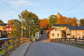 Finland.  Porvoo in autumn