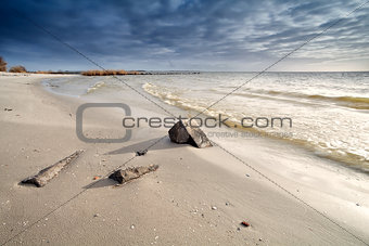 sand beach on North sea